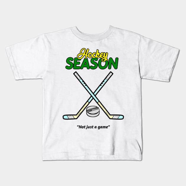 Hockey. Life Kids T-Shirt by Cahya. Id